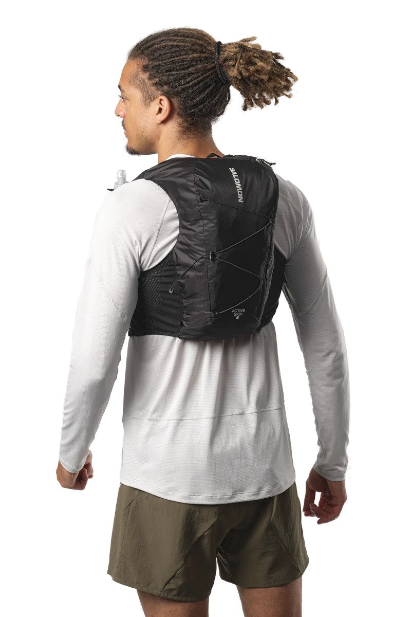 PLECAK ACTIVE SKIN 8 SET-BLACK-METAL