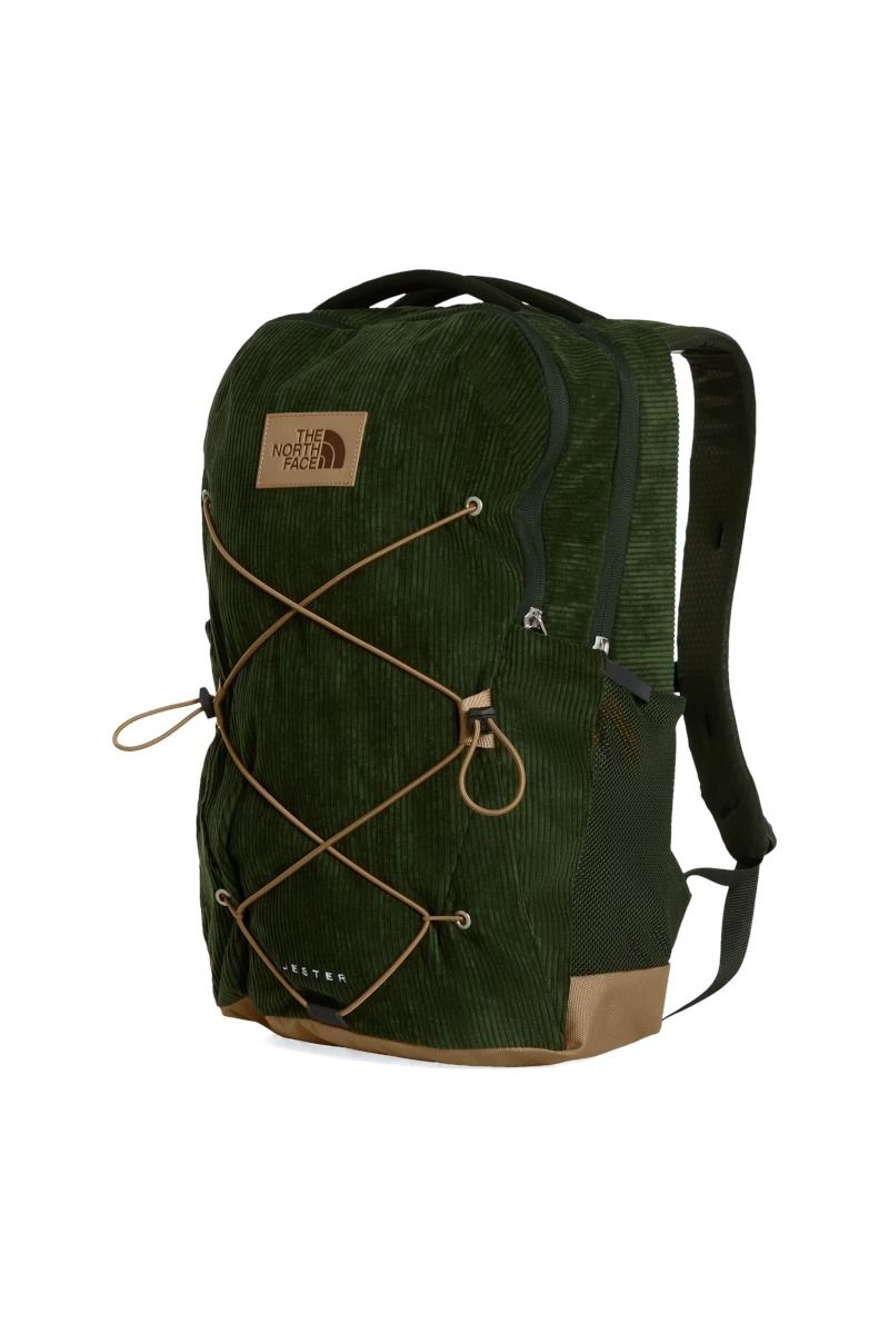 PLECAK JESTER PRO-BOTTLE GREEN-LEATHER BROWN