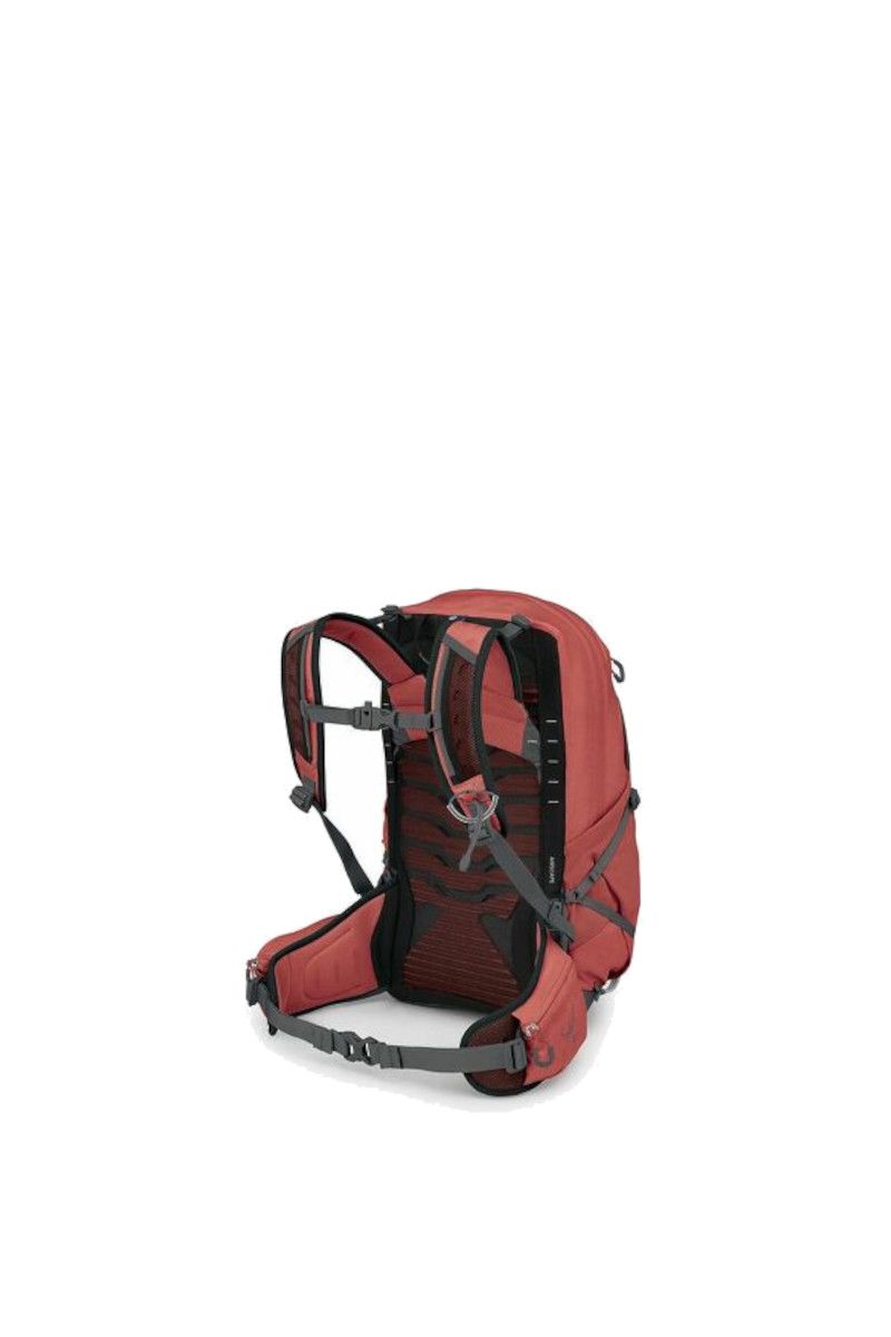 PLECAK TEMPEST 22-RED PAMPAS-COAL GREY