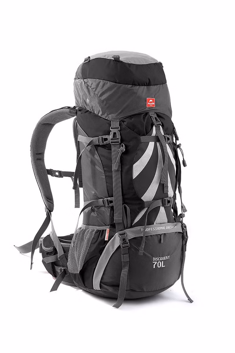 PLECAK TURYSTYCZNY TREKKING 70L NH70B070-B-BLACK-GREY