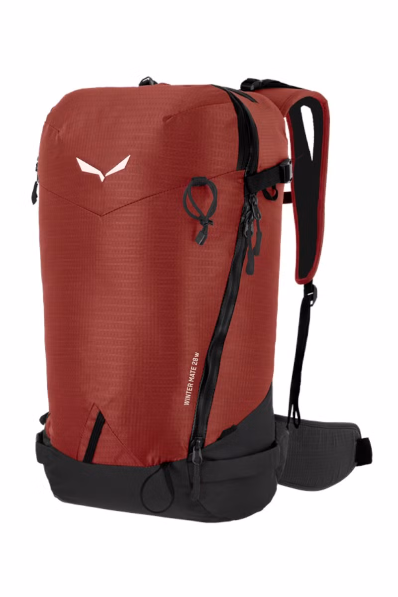 PLECAK WINTER MATE 28L WOMEN-ETRUSCAN RED-BLACK  