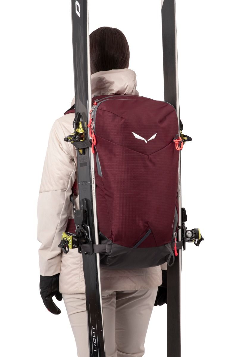 PLECAK WINTER MATE 28L WOMEN-ETRUSCAN RED-BLACK  