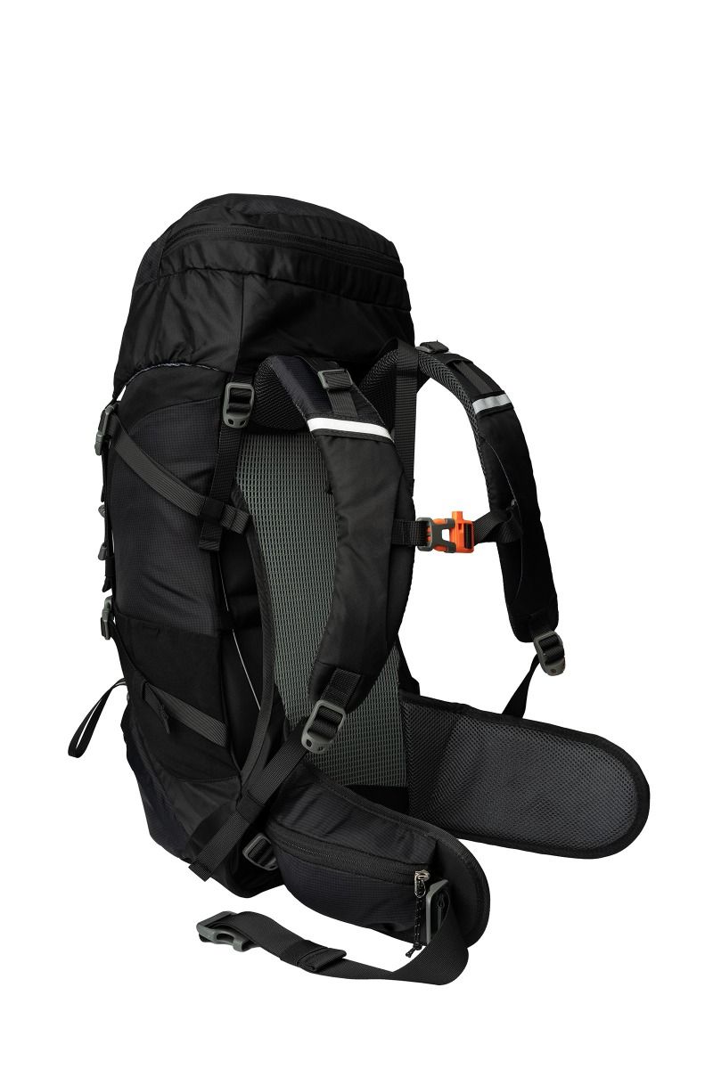 PLECAK TREKKINGOWY ZION 35L-CZARNY WYTRZYMAŁY