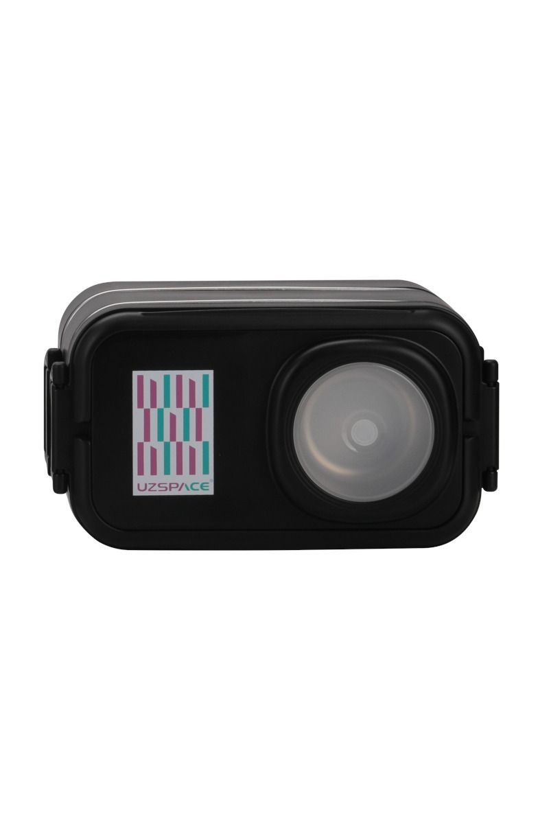 POJEMNIK LUNCH BOX DOUBLE 8023 2 X 600ML-BLACK