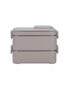 POJEMNIK LUNCH BOX DOUBLE 8023 2 X 600ML-WHITE