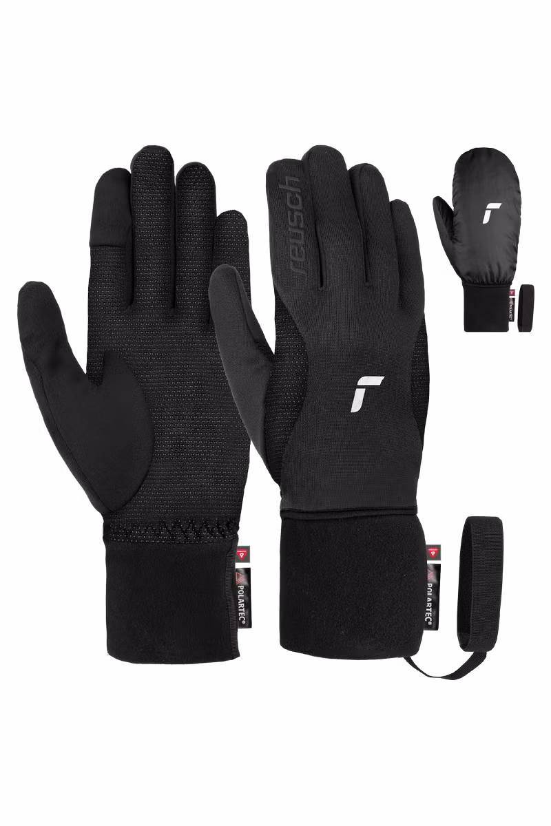 RĘKAWICE BAFFIN TOUCH TEC-BLACK-SILVER