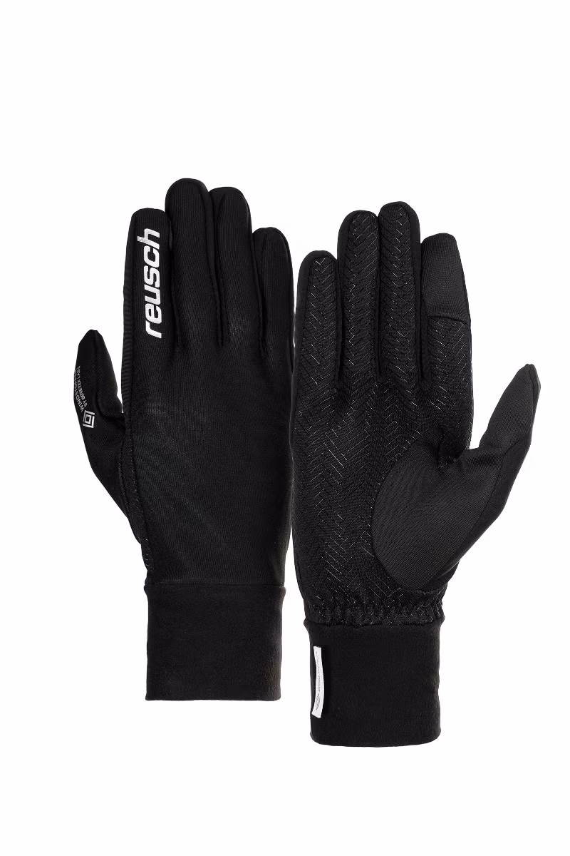 RĘKAWICE KARAYEL WINDSTOPPER TOUCH TEC-BLACK-SILVER