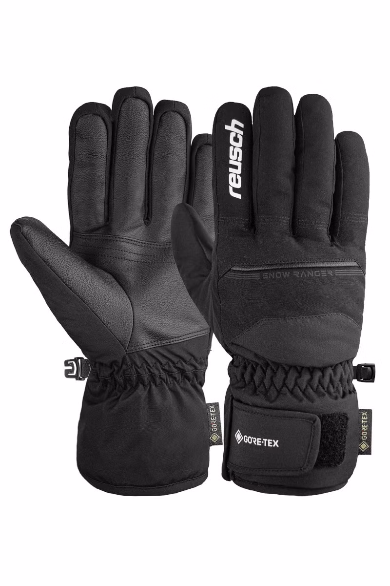 RĘKAWICE SNOW RANGER GTX-BLACK-WHITE