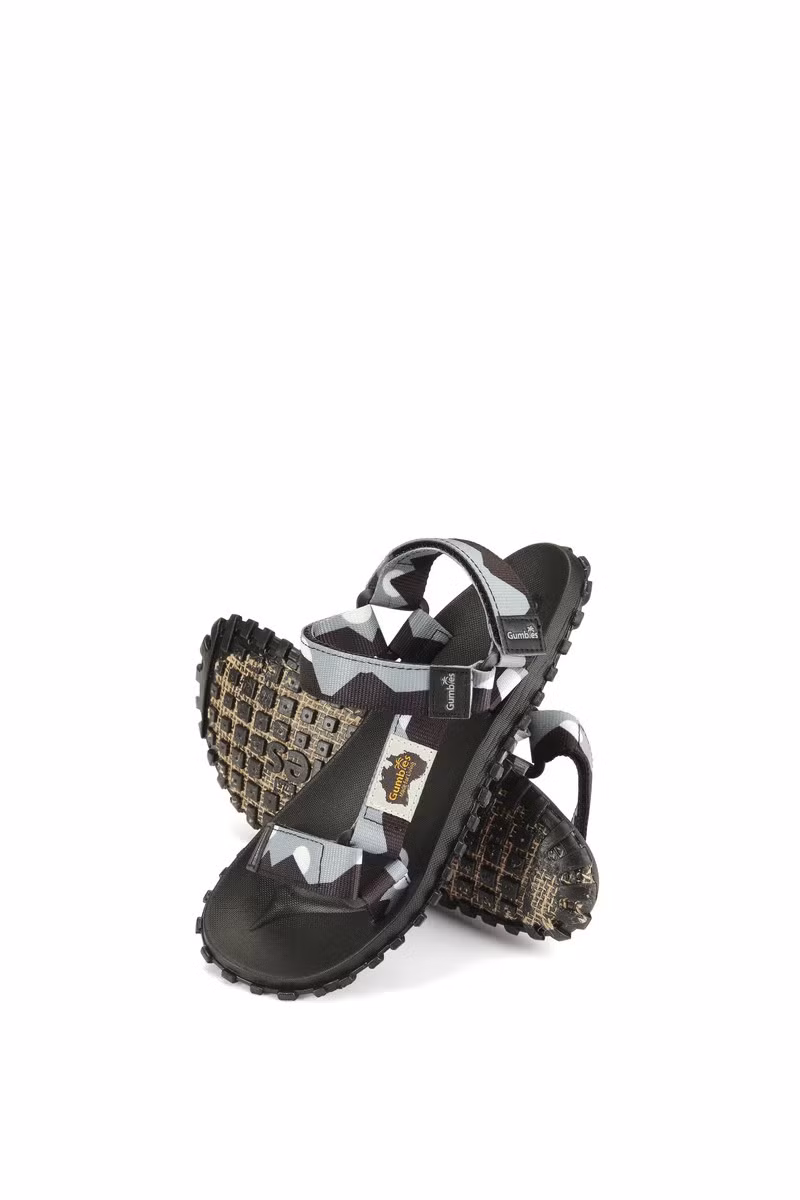 SANDAŁY SCRAMBLER-BLACK-GREY