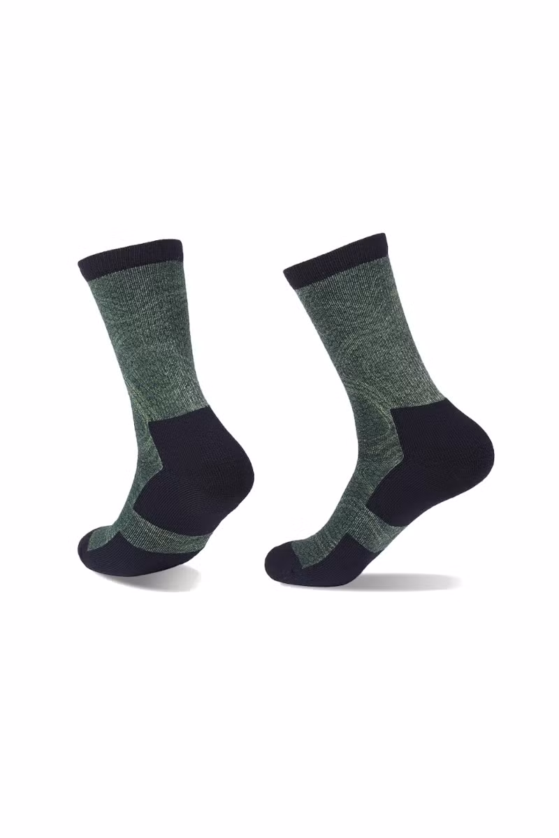 SKARPETY BOULDER WAY MEDIUM CREW BWCM5003-GREEN MAZE