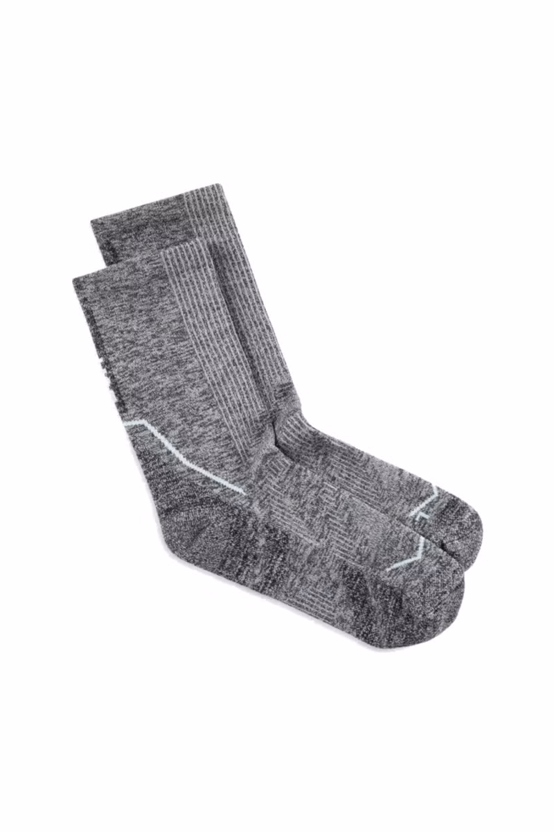 SKARPETY DRYFLX CREW-LIGHT GREY