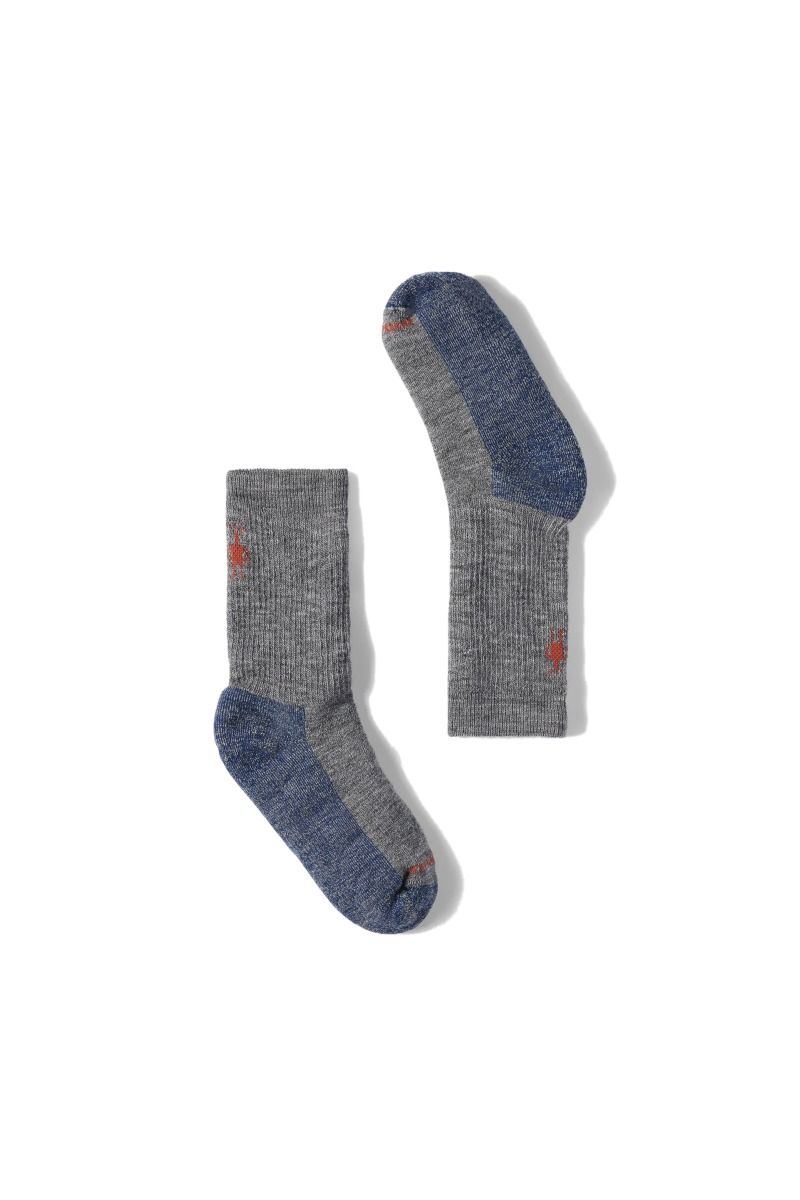 SKARPETY HIKE FULL CUSHION CREW KIDS-MEDIUM GRAY