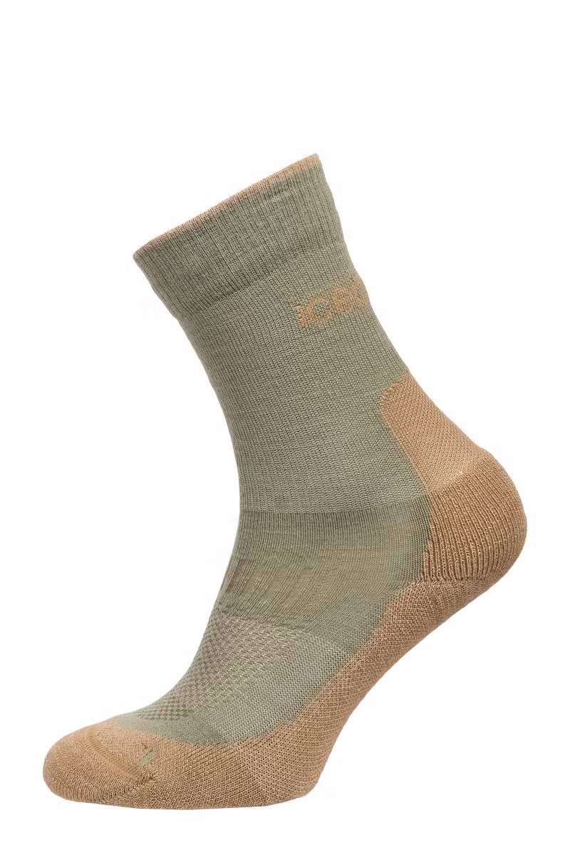 SKARPETY HIKE+ LIGHT CREW WOMEN-LICHEN