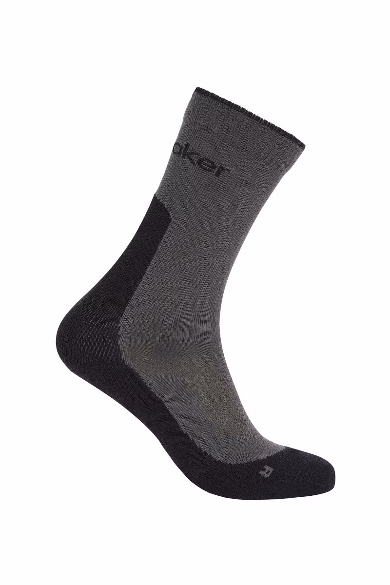 SKARPETY HIKE+ LIGHT CREW WOMEN-OBSIDIAN