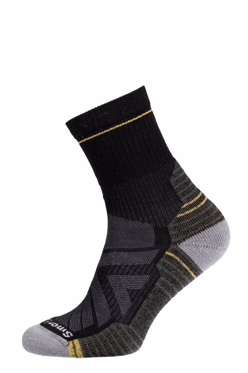 SKARPETY HIKE LIGHT CUSHION MID CREW-BLACK