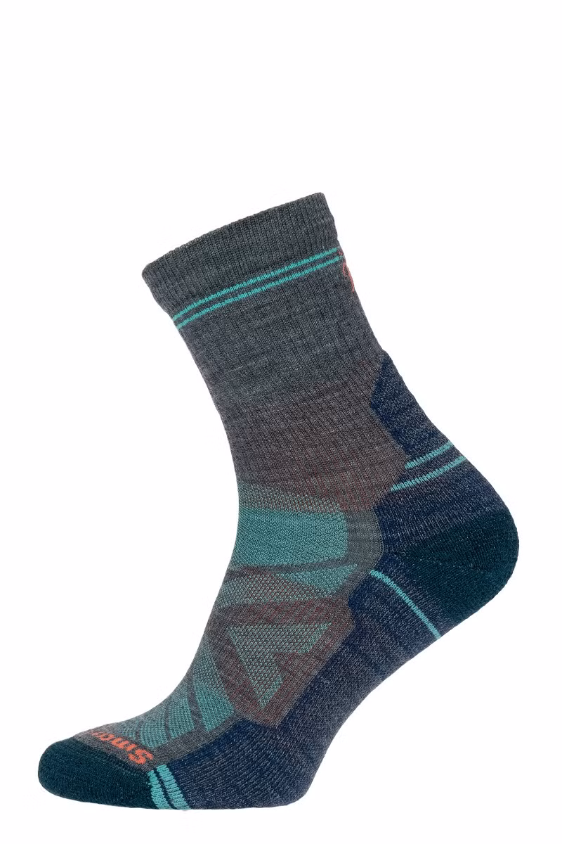 SKARPETY HIKE LIGHT CUSHION MID CREW WOMEN-MEDIUM GRAY