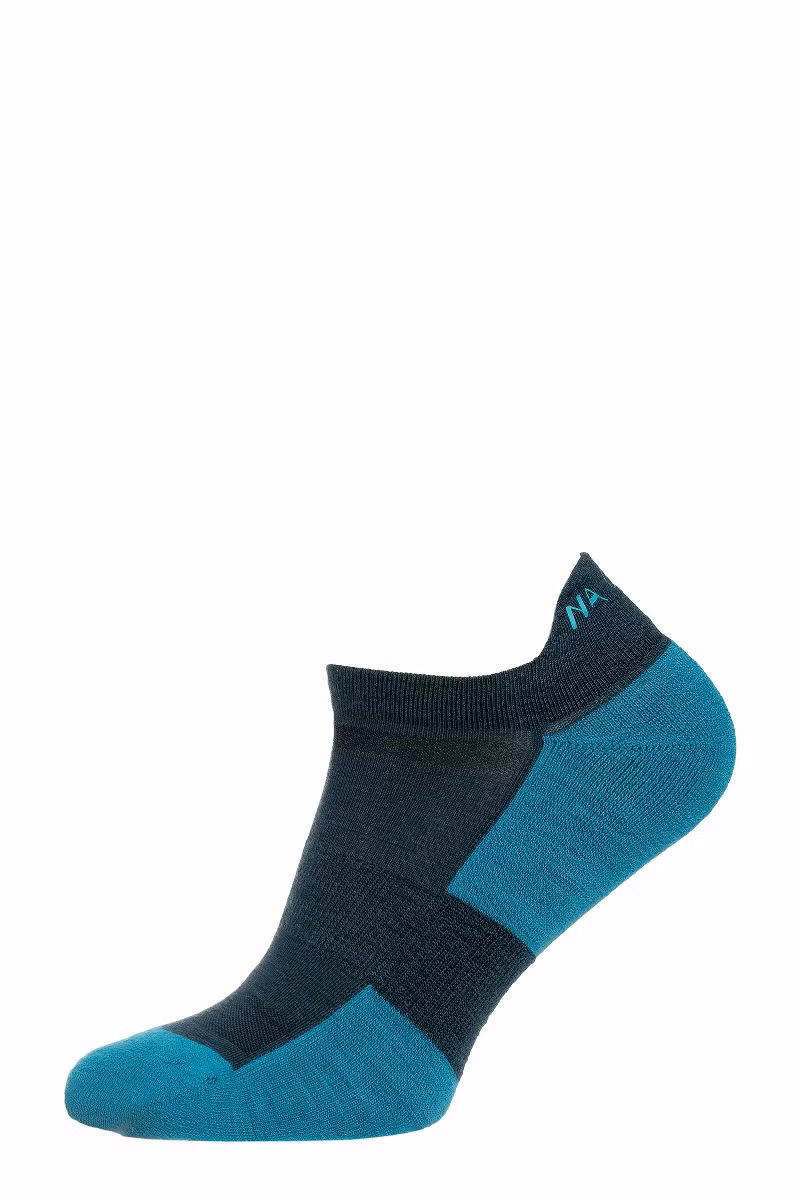 SKARPETY BIEGOWE LIGHT WEIGHT NO SHOW RUNNING NGNL0001-BLUE