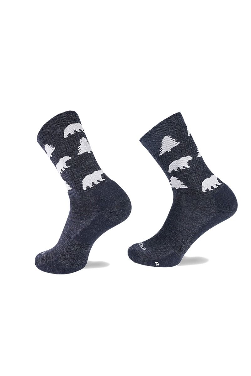 SKARPETY LIGHTWEIGHT CREW NGCL0003-CHARCOAL