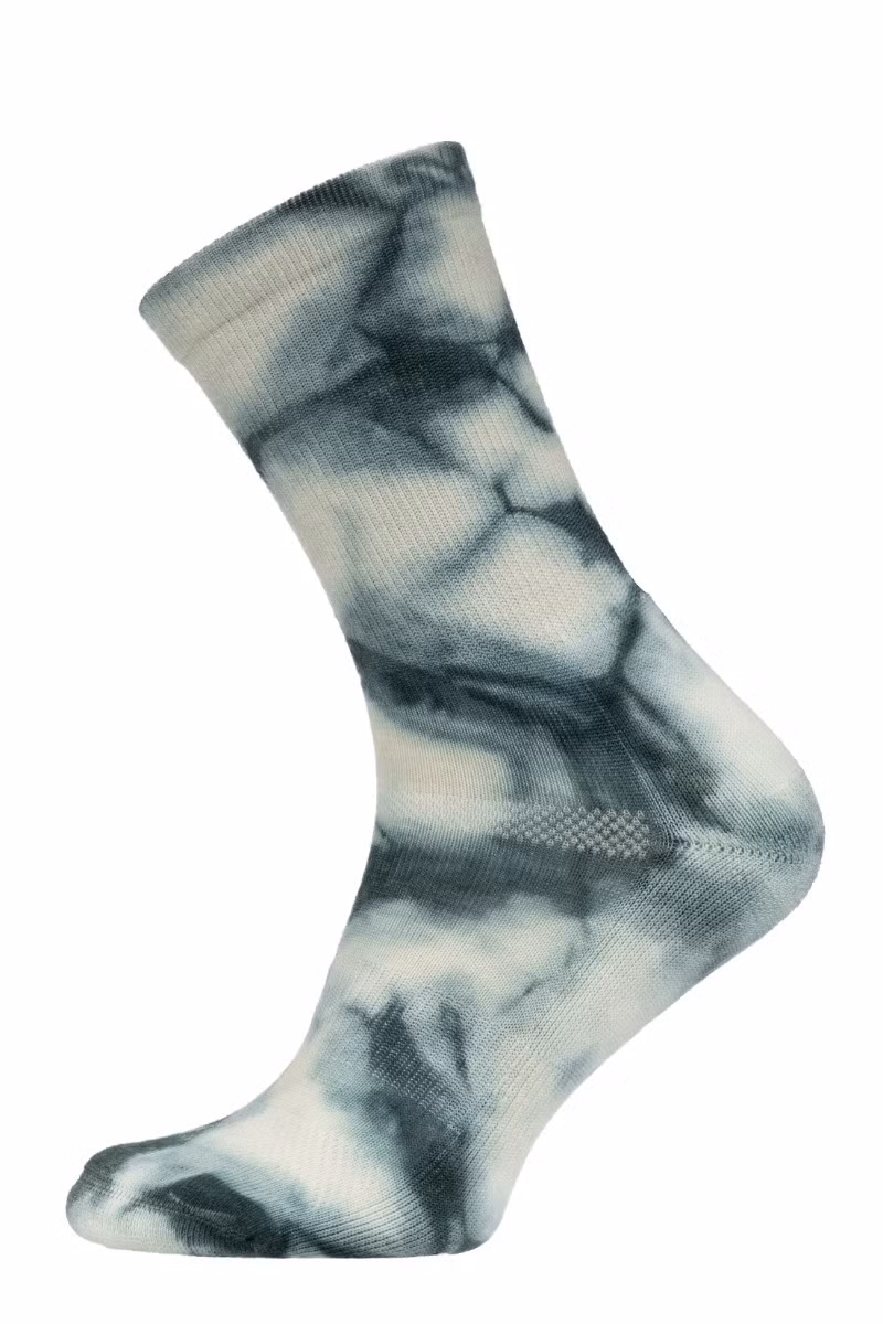 SKARPETY MEDIUM WEIGHT TIE-DYED CREW NGCM1001-MONOCHROME