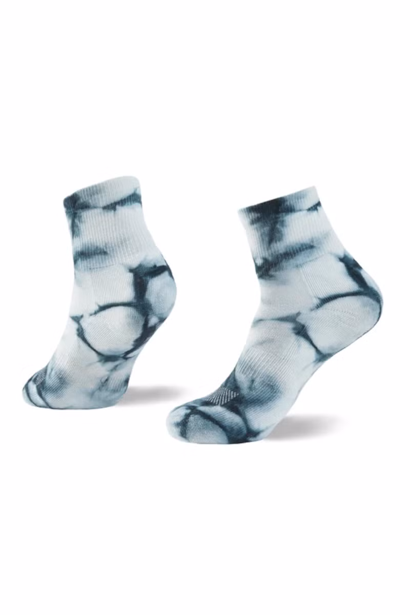 SKARPETY MEDIUM WEIGHT TIE-DYED MICRO NGMM1001-MONOCHROME