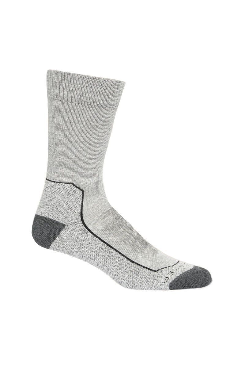 SKARPETY MERINO HIKE+ HEAVY CREW-BLIZZARD HTHR