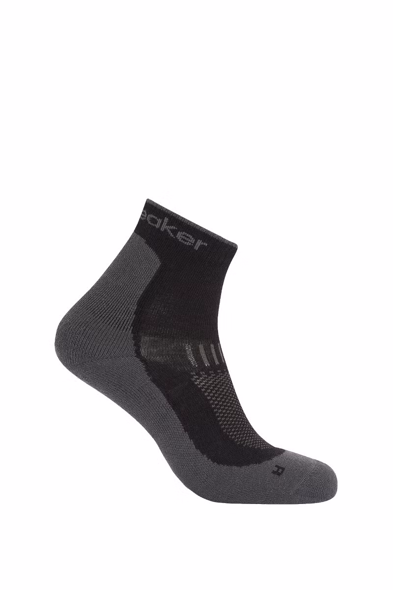 SKARPETY MERINO HIKE+ LIGHT MINI-BLACK-OBSIDIAN