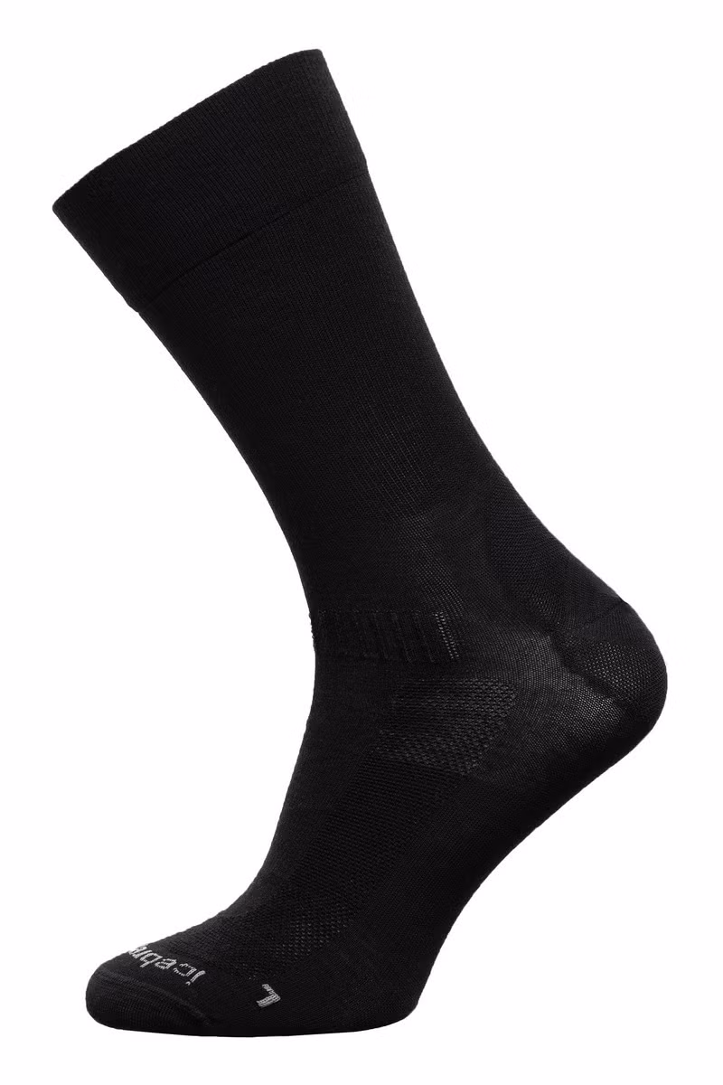 SKARPETY MERINO HIKE+ LINER CREW-BLACK