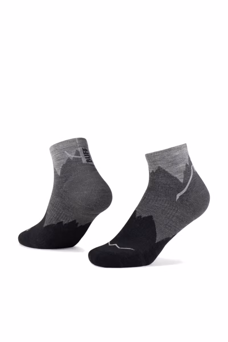 SKARPETY MERINO LIGHTWEIGHT QUARTER-BLACK