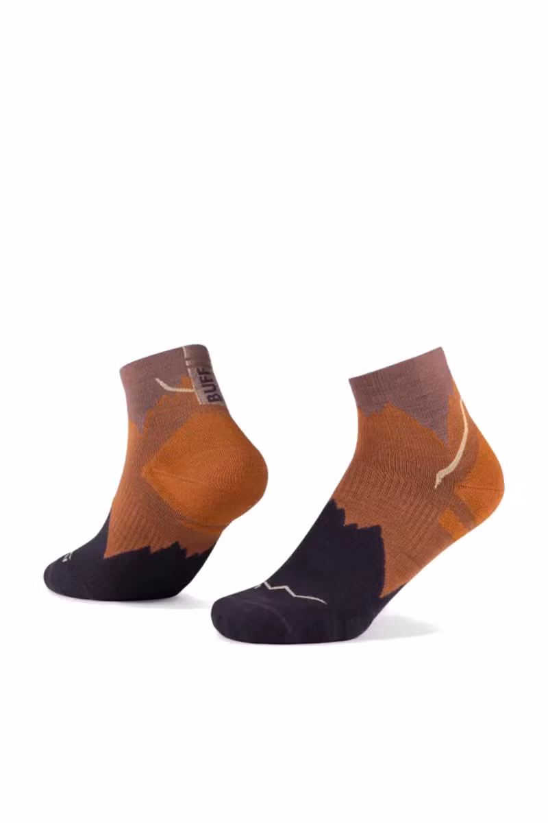 SKARPETY MERINO LIGHTWEIGHT QUARTER-GINGER