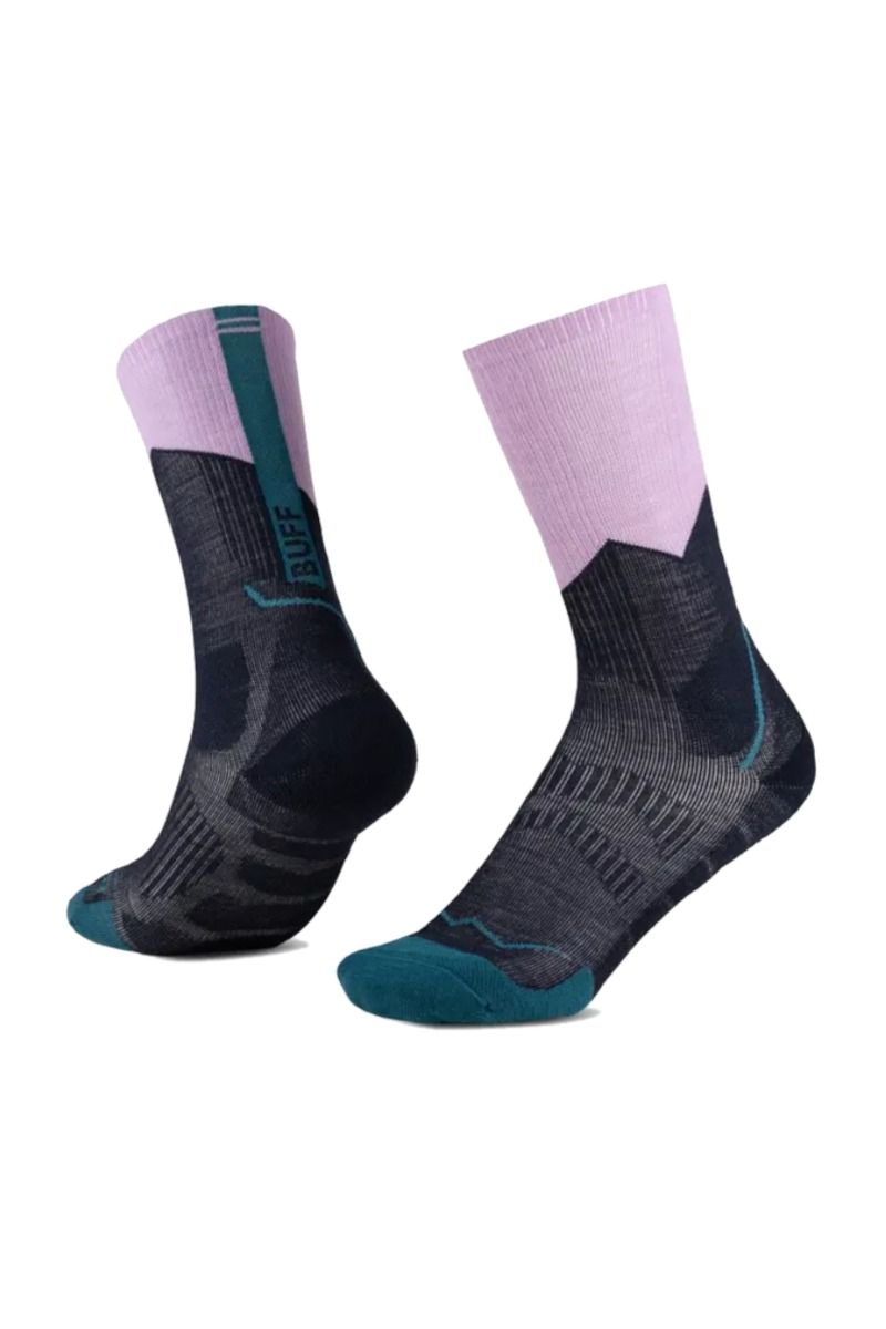 SKARPETY MERINO MIDWEIGHT CREW-ORCHID