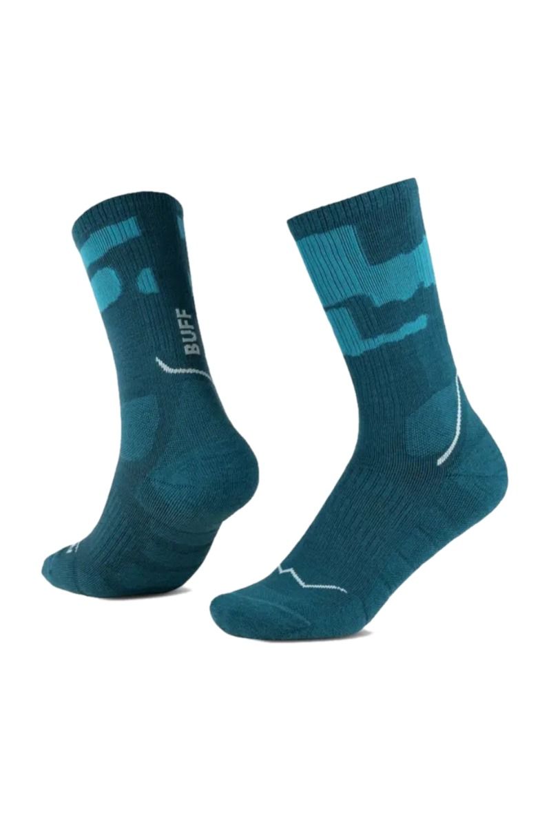 SKARPETY MERINO MIDWEIGHT CREW-TEAL
