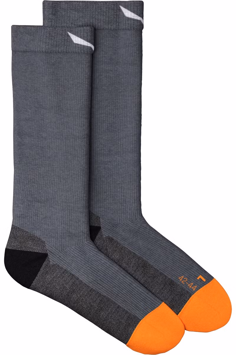 SKARPETY MTN TRN AM CREW-GREY MELANGE-4570