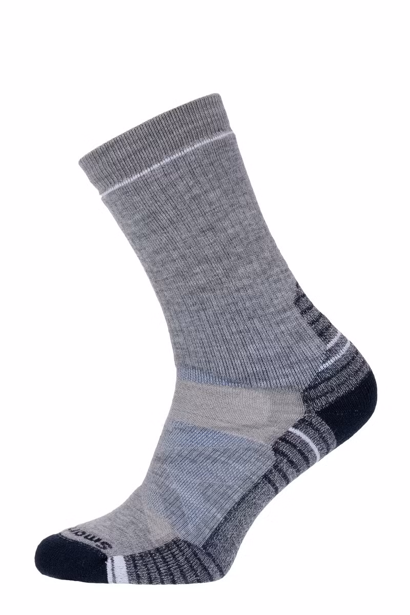 SKARPETY PERFORMANCE HIKE FULL CUSHION CREW-LIGHT GRAY