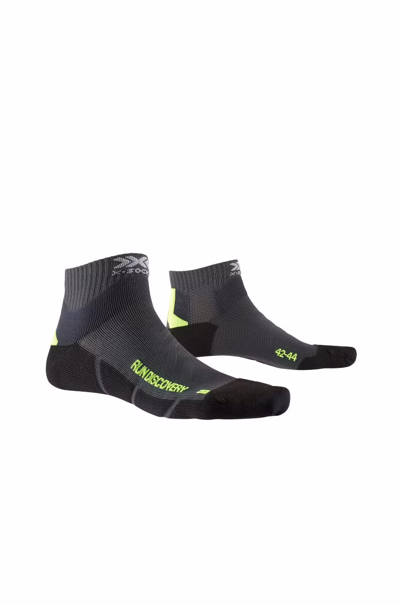 SKARPETY RUN DISCOVERY 4.0-CHARCOAL-PHYTON YELLOW-BLACK