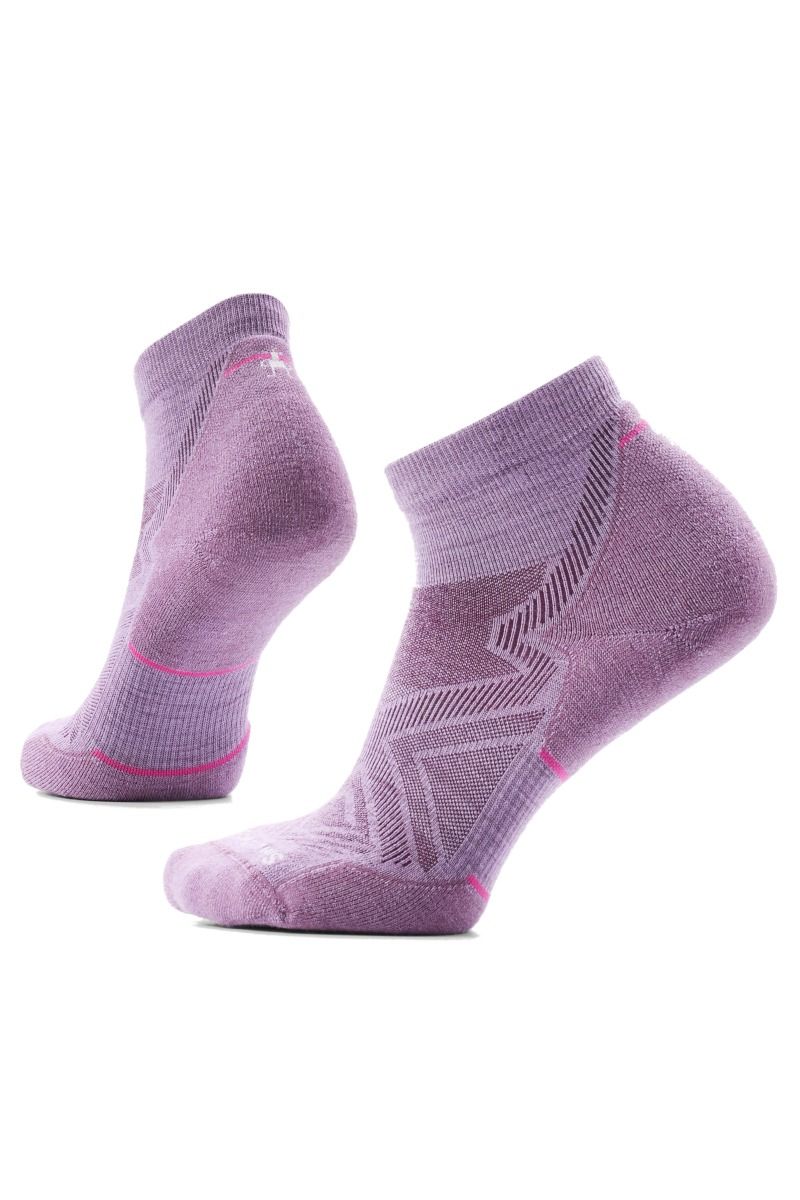 SKARPETY RUN TARGETED CUSHION ANKLE WOMEN-PURPLE DAWN