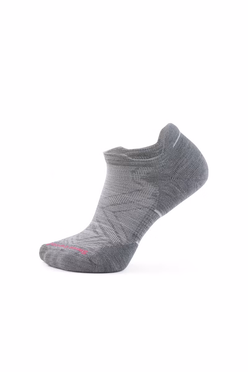 SKARPETY RUN TARGETED CUSHION LOW ANKLE WOMEN-LIGHT GRAY-WHITE