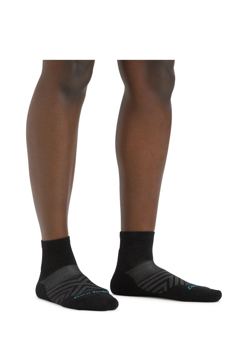 SKARPETY RUN ULTRALIGHTWEIGHT CUSHION 1/4 WOMEN-BLACK