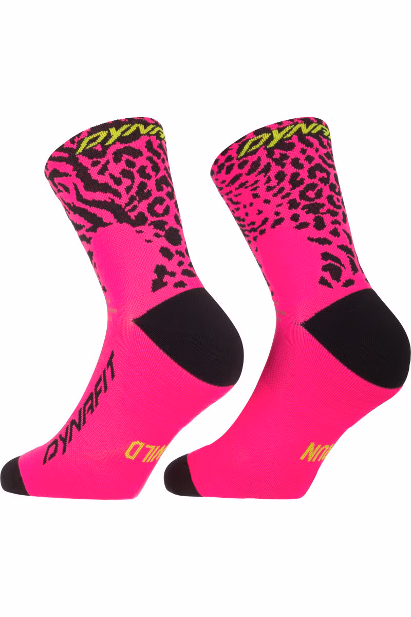 SKARPETY RUN WILD MID-PINK GLO-0910