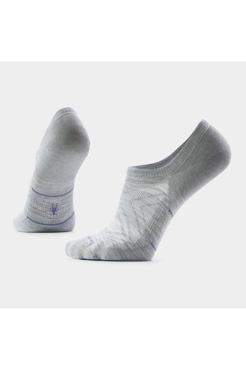 SKARPETY RUN ZERO CUSHION NO SHOW-LIGHT GRAY