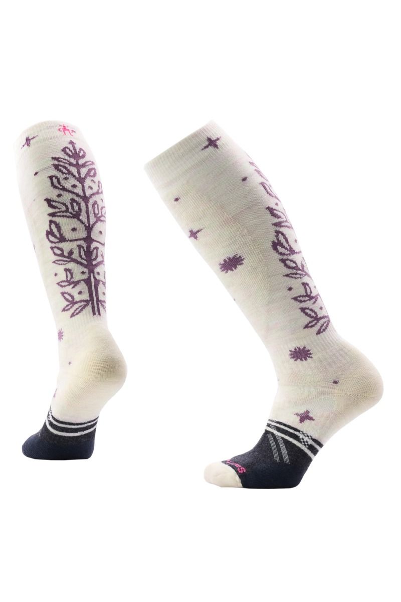 SKARPETY SKI FULL CUSHION ICE BLOSSOM OTC WOMEN-MOONBEAM