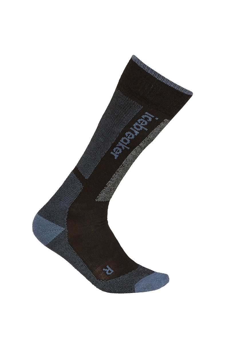SKARPETY SKI+ LIGHT OTC WOMEN-BLACK-DAWN-GRAPHITE