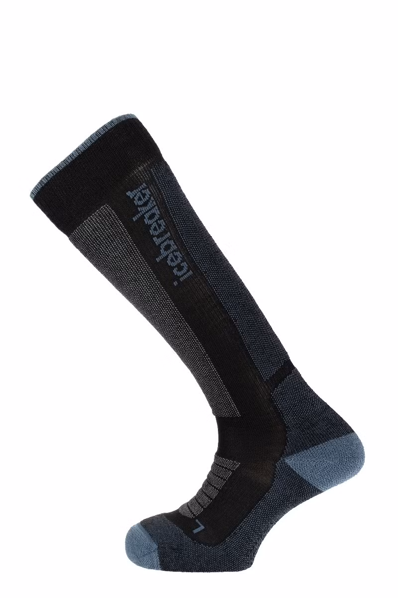 SKARPETY SKI+ MEDIUM OTC WOMEN-BLACK-DAWN-GRAPHITE