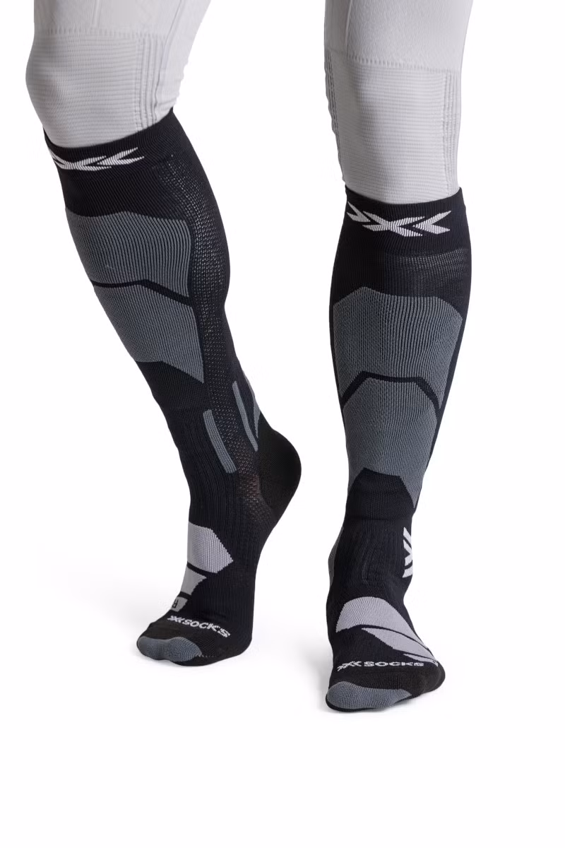 SKARPETY SKI PERFORM OTC-X BLACK-LIGHT GREY