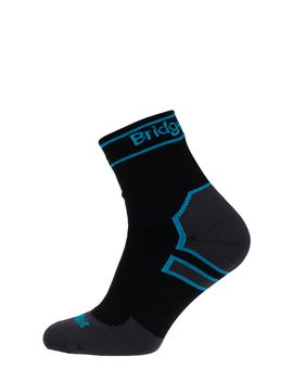 SKARPETY STORM SOCK MIDWEIGHT ANKLE-BLACK-BLUE