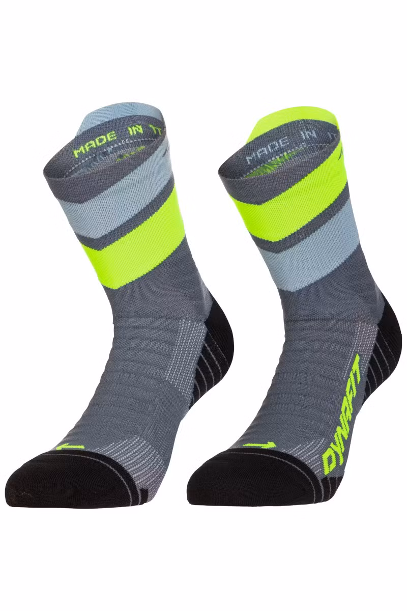 SKARPETY ULTRA MID-CINDER ULTRA YELLOW-5A30