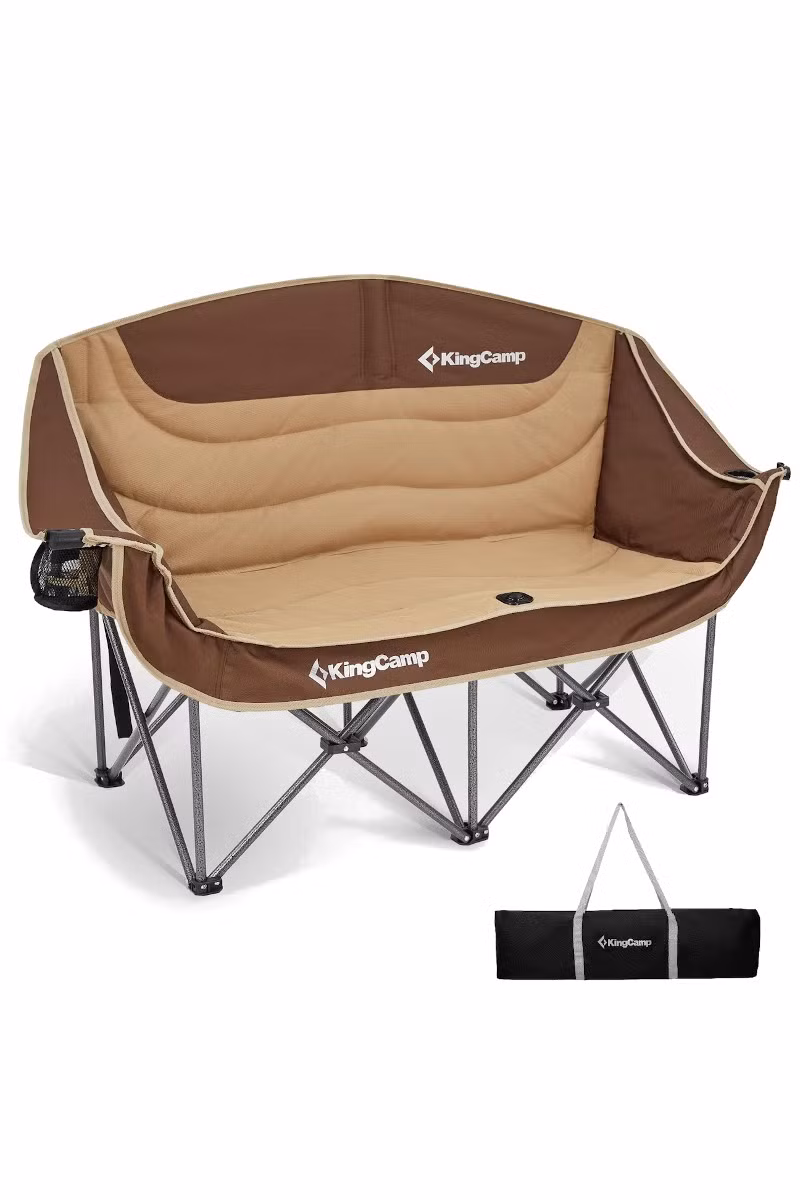 SOFA SKŁADANA CANNA C20 PLUS KC2509-KHAKI-COFFEE