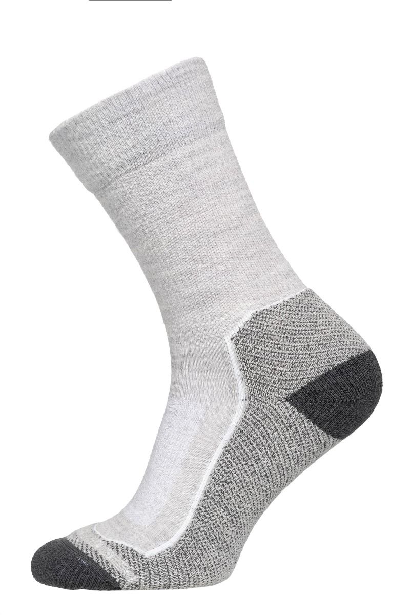 SKARPETY HIKE+ LIGHT CREW WOMEN-BLIZZARD HTHR