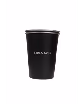 KUBEK ANTARCTI STAINLESS STEEL 350ML 2 SZT.-BLACK