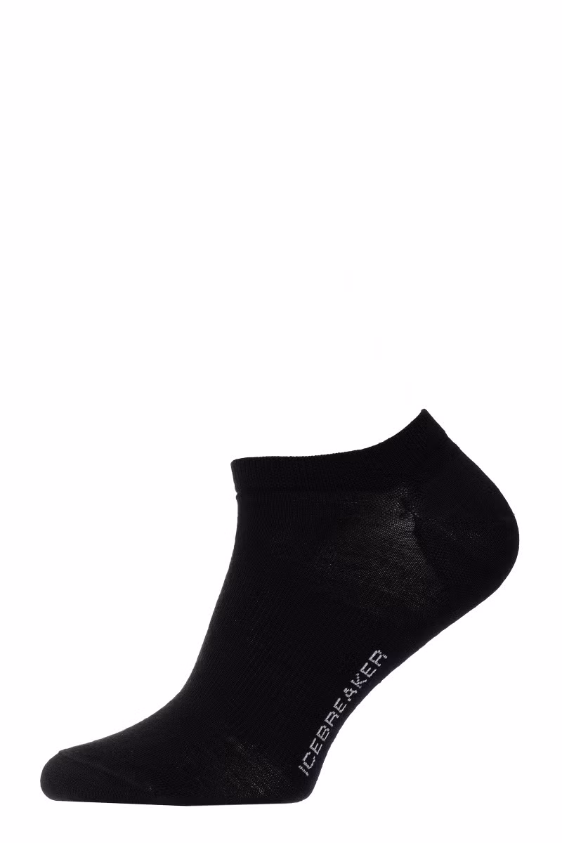 SKARPETY LIFESTYLE FINE GAUGE NO SHOW WOMEN-BLACK-SNOW