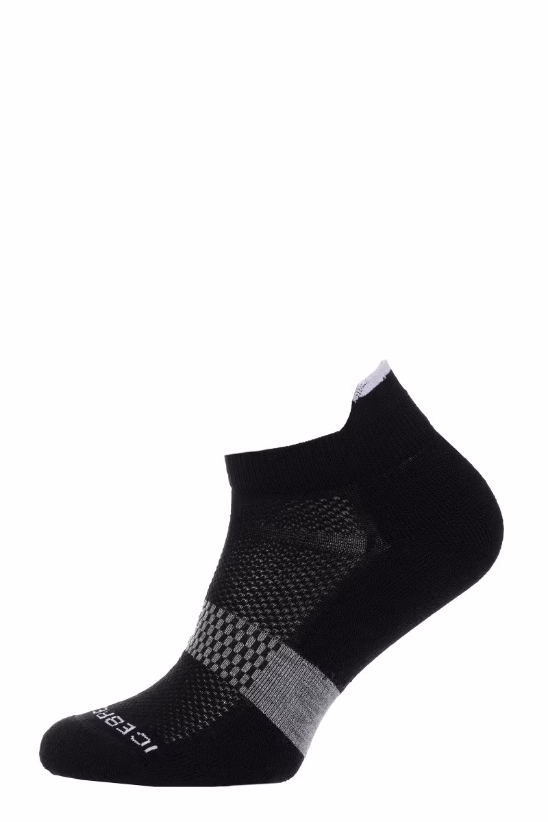 SKARPETY MULTISPORT LIGHT MICRO WOMEN-BLACK-SNOW-METRO HTHR
